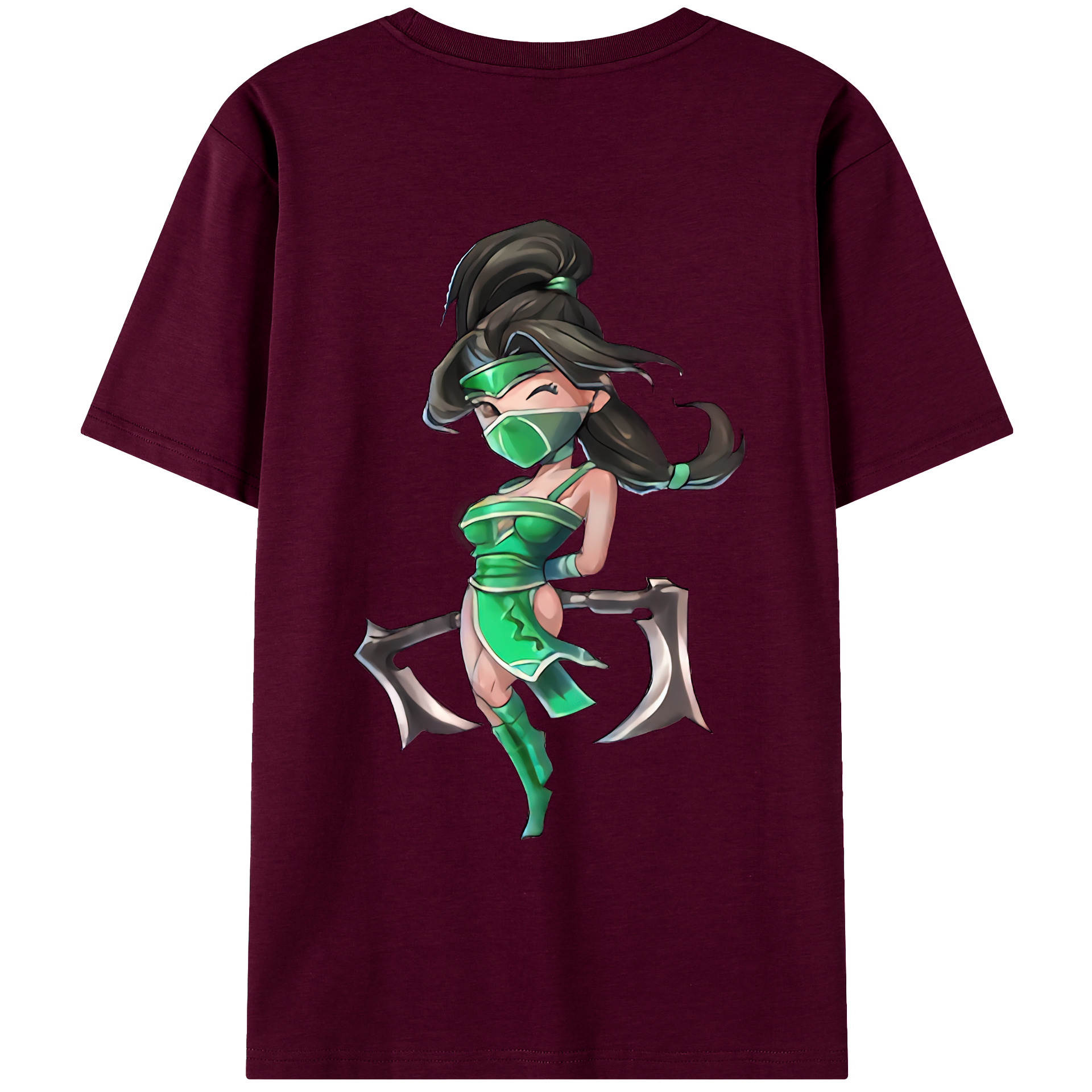 （画像用） リーグ・オブ・レジェンド League of Legends LOL レディース半袖Tシャツ(バックプリント)